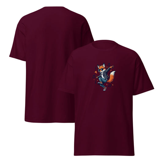 Foxy Moves Dancing Fox Graphic Tee - North Pyramids-North Pyramids-North Pyramids-9030819_12634--Product mockup -